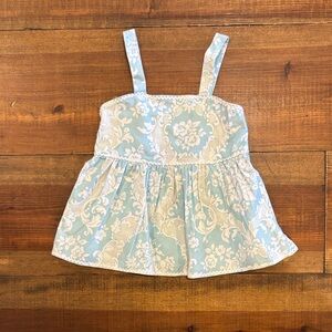 Hannah Light Blue Floral Camisole